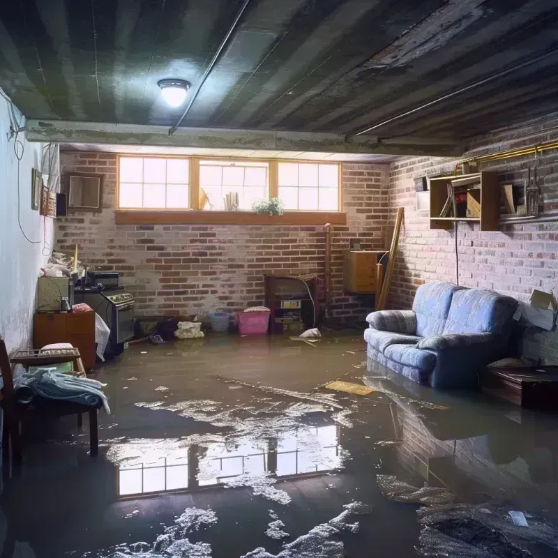 Flooded Basement Cleanup in Nederland, TX